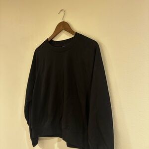 Old Navy Black Women's Crewneck Sweatshirt